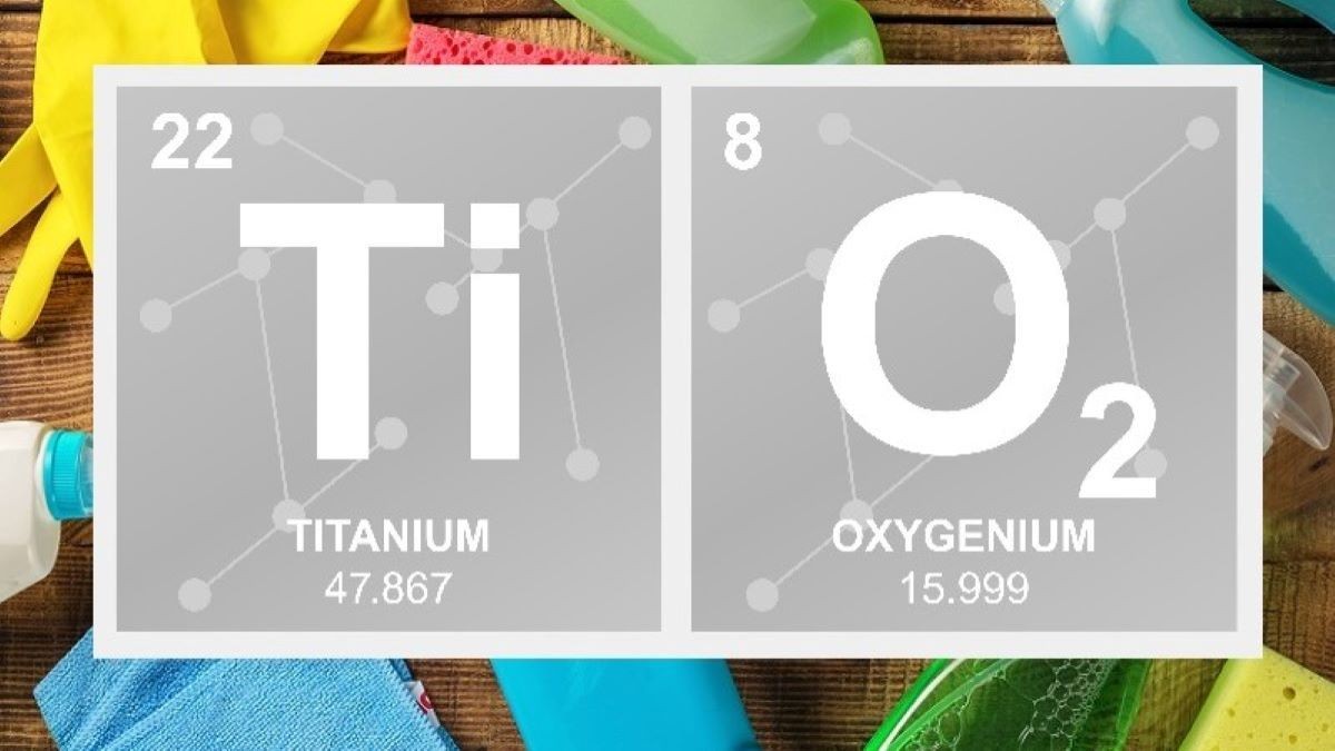 Titanium Dioxide Whitens in Enzyme-Based Cleaning
